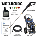 Westinghouse WPX3200 Gas Pressure Washer, 3200 PSI and 2.5 Max GPM Westinghouse