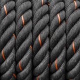 FORZA 30ft, 40ft and 50ft Battle Rope – 1.5ft & 2-inch-Thick, Premium Quality Weighted Gym Rope for Fitness, Strength Training, Crossfit and More (30ft, 1.5 inch)