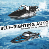 volantexrc RC Remote Control Boat for Pool，2.4Ghz Control RC Boats for Adults, Lake Electric Boat with Water Cooling System 2Rechargeable Batteries