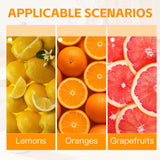 Hand Juicer Squeezer with Heavy Duty Handle, 2026 New Manual Fruit Juicer Citrus Press for Lemon, Orange, Lime, Grapefruit (1 Pcs)
