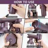 Portable Spray Tan Machine Professional Cordless Self Tanning Gun Rechargeable and Handheld Perfect for Home Salon DIY Mobile Travel and Beach