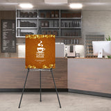 Easel Stand for Sign Folding,63" Portable Metal Easel Stand for Wedding Sign Stand (Black,2 Pack) Rdiorry