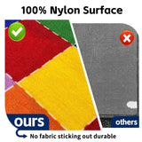 Large Classroom Rug 7'7" x 13' with 28 Seats for Preschool & Elementary