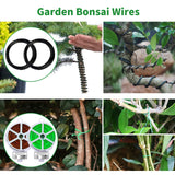 Tree Kit, 20 Pcs Gardening Succulent Tools Set, Bonsai Tool Kit Include 262 Feet Bonsai Wire, 29.5"x29.5" Plant Repotting Mat