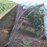 Flower Bed/Farmland/Fish Ponds/Garden Protective Mesh Net - 1 inch Mesh Size,Anti Bird Fence Netting - Reusable & Cuttable, White Clear Nylon Fabric(35x45m/114.8x147.6ft)