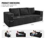Hobestluk Boneless Couches for Living Room