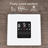 Vornado Velocity CUBE 5 OSC Whole Room Space Heater with 70º Oscillation, Remote Control, Vortex Heat Circulation, LED Touch Controls, 1-12 Hour Timer, Advanced Safety, Auto-Climate Control, White