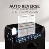 Fellowes AutoMax 100MA 100-Sheet Micro-Cut Autofeed 2-in-1 Paper Shredder for Office