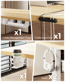 Standing Desk, 71 x 32'' Height Adjustable Sit Stand Desk with Large Splice Board Desktop Ergonomic Memory Presets Computer