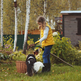 3 Pairs Kids Gardening Gloves (Size 3) with 6 Pairs Work Gloves (Large), 9 Pairs in Total