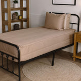 Beddy's Tan All-in-One Zipper Bedding Set - Minky Lined - King