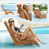 Homenjoy Pool Lounge Chairs Set of 2 with Armrest & Cupholder, 8-10 Shallow