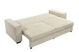 RENDGO Convertible Sleeper Sofa Bed, 91" Pull Out Couch