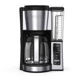 12-Cup Programmable Coffee Brewer, 2 Brew Styles, Adjustable Warm Plate, 60oz Water Reservoir, Delay Brew - Black/Stainless Steel Ninja