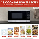 SHARP Countertop Microwave Oven with Removable 10.6" Carousel Turntable, 900 Watt, 0.9 Cubic Feet, Stainless Steel