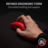 Razer DeathAdder V3 Pro Wireless Gaming Mouse: 63g Lightweight - Focus Pro 30K Optical Sensor - Optical Switches Gen-3 - HyperSpeed Wireless - 5 Programmable Buttons - 90 Hr Battery - Faker Edition