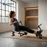 Stamina BodyTrac Glider 1052 Hydraulic Rowing Machine with Smart Workout App - Rower Workout Machine with Cylinder Resistance - Up to 250 lbs Weight Capacity
