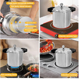 KILOGORGE 24 qt Pressure Canner with Gauge[14.5 PSI],with Canning Supplies 7 pc set,large pressure cooker for canning, its a great helper for both households and businesses used to make canned food