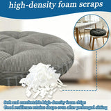 Round Chair Pads - Comfortable Kitchen Seat Pads - Non-Slip Washable