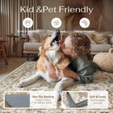 WondRg 12x15 Brown Neutral Area Rug