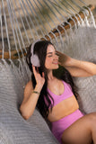 Sony WH-1000XM5 Premium Noise Cancelling Wireless Headphones, Smoky Pink