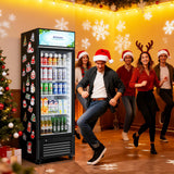 BODEGACOOLER Beverage Refrigerator and Cooler, 10.0 Cu.Ft. Commercial Refrigerator For Home & Kitchen, Office and Garage