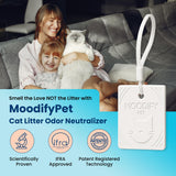 Multi Cat Litter Odor 30-Day Pet Odor Neutralizer 12 Back | MoodifyPet