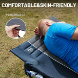 Timber Ridge 31.8" W Extra Wide Heavy Duty Camping Cot for Adult, Easy Set Up Oversized Sleeping Cot with Carry Bag for Camping, Travel and Outdoors, Support up to 450lbs