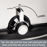 All-Clad Electrics Stainless Steel Deep Fryer with Basket 3.5 Liter Oil Capacity, 2.6 Pound Food Capacity 1700 Watts All-Clad