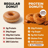 Legendary Foods High Protein Donuts, Crumbly Cinnamon, Low Carb, Low Sugar