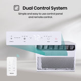 Hisense 14,000 BTU Smart Window Air Conditioner, 3 modes (Cooling, Fan, Dehumidifier), Easy Installation,Ultra Quiet, 2 Years Warranty