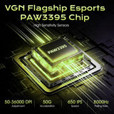 VGN F2 Ultra Wireless Gaming Mouse Tri-Mode with 30K Optical Sensor