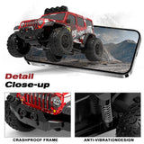 Highmall 1:32 High Speed 20 KM/H Monster Remote rc Car with LED Light Rechargeable Battery, Remote Drifting rc Car Rotate 360° - Boys Toys Suitable for Birthday Mother's Day