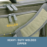 Allen Company Cottonwood Fly Fishing Rod and Gear Bag Case - Outdoor Storage for up to 4 Fishing Rods - Heavy-Duty Honeycomb Frame for Carrying Your Fishing Pole, Fishing Gear and Equipment - Olive