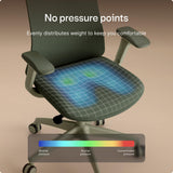 Desktronic Ergonomic Office Chair — Adjustable Desk Chair with Lumbar Support, Headrest, Armrests, Breathable Mesh Back, Height Adjustment, Comfortable Home Office Chair for Long Hours