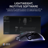 Corsair NIGHTSWORD v2 Wireless SD Gaming Mouse – Black