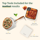 Indoor Pizza Oven – Bake 12” Pizzas in Minutes – Portable Countertop Pizza Oven – Stainless Steel Cuisinart