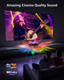 AWOL Vision LTV-3500 Pro UST Triple Laser TV Projector, TV-Like Brightness, 150" Perfect Sharpness