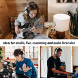 Bluetooth Over Ear Headphones, Wireless Headphones w/ 72H Playtime, Hi-Res, 3.5mm/6.35mm Wired Audio Jack-Silver OneOdio