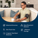 OMRON Iron Blood Pressure Monitor for Home Use & Upper Arm Blood Pressure Cuff - #1 Doctor & Pharmacist Recommended Brand - Clinically Validated