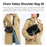 COACH Chain Tabby Shoulder Bag 30