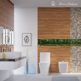 Forever SM-1T106 Concorde One Piece Toilet, Glossy White Swiss Madison