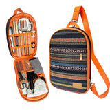 Camping Cooking Set- 31 Pcs Camping Utensils Camping Essentials Camping Gear for Camp Kitchen Cooking and Grilling, Portable Outdoor Cooking Travel Set