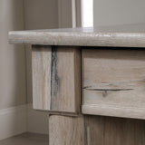Sauder Palladia Computer Desk with Drawers, Home Office Desk with File Cabinet Storage Drawer