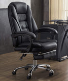 Knjlwa Comfortable Swivel Chair Desk Chairs with Wheels Boss Office Executive Commercial Swivel Chair Ergonomic Swivel Chair Thick Seat Cushion Boss Office Products Adjust Rolling Chair