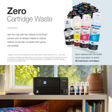 Wireless All-in-One Color Supertank Printer with up to 3 Years of Ink Refillable Tanks, Perfect for Home