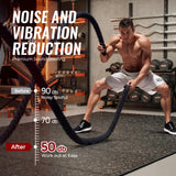 SUPERJARE 0.79'' Extra-Thick Exercise Equipment Mats