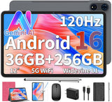2026 Android 16 Tablet 12 inch - 36GB+256GB+2TB Expand, Gemini AI (Pink)