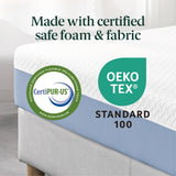 Zinus 8 Inch Full Cooling Essential Memory Foam Mattress [NewVersion], Fiberglass Free, Medium Feel, Breathable Cooling Layers, Certified Safe Materials