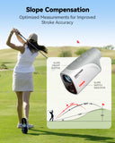 REDTIGER Mini Golf Range Finder with 1200 Yards, IP65 Range Finder Golf with Slope Switch, 7X Magnification